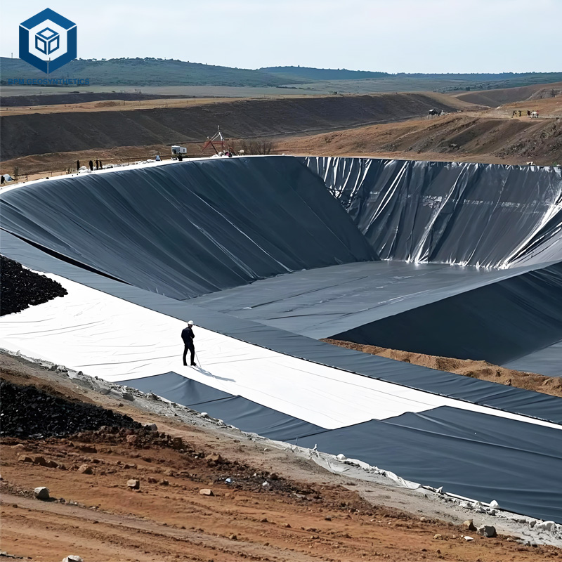 Geomembrana de 2 mm a preço de fábrica para construção e agricultura.