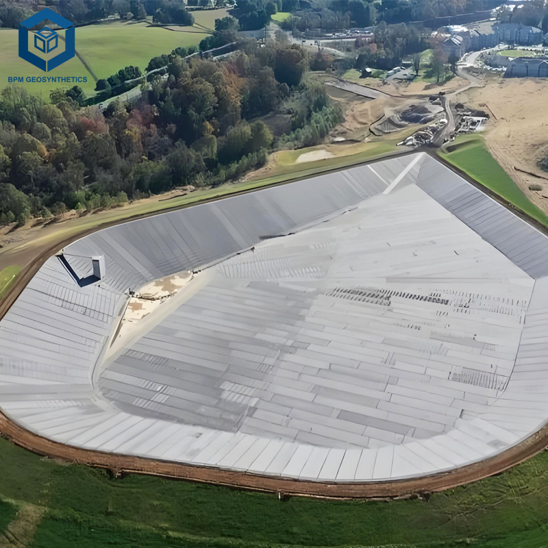 Manta de geomembrana de 2 mm para revestimento de aterros sanitários e lagoas