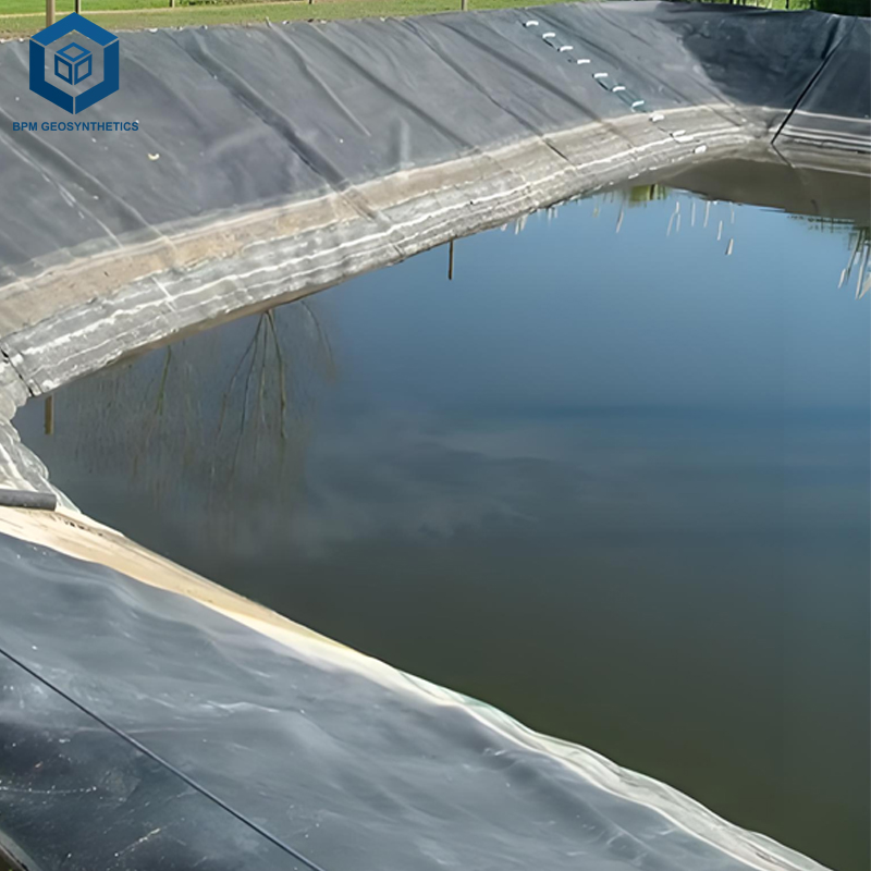 Geomembrana HDPE 30 Mils untuk Kolam