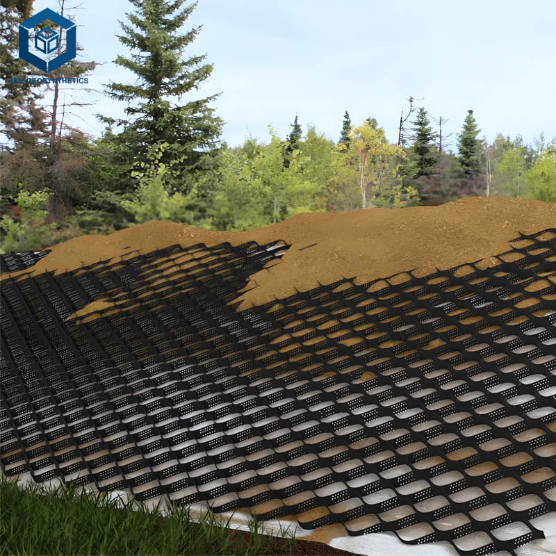 Geocell HDPE untuk Penguatan Jalan Masuk