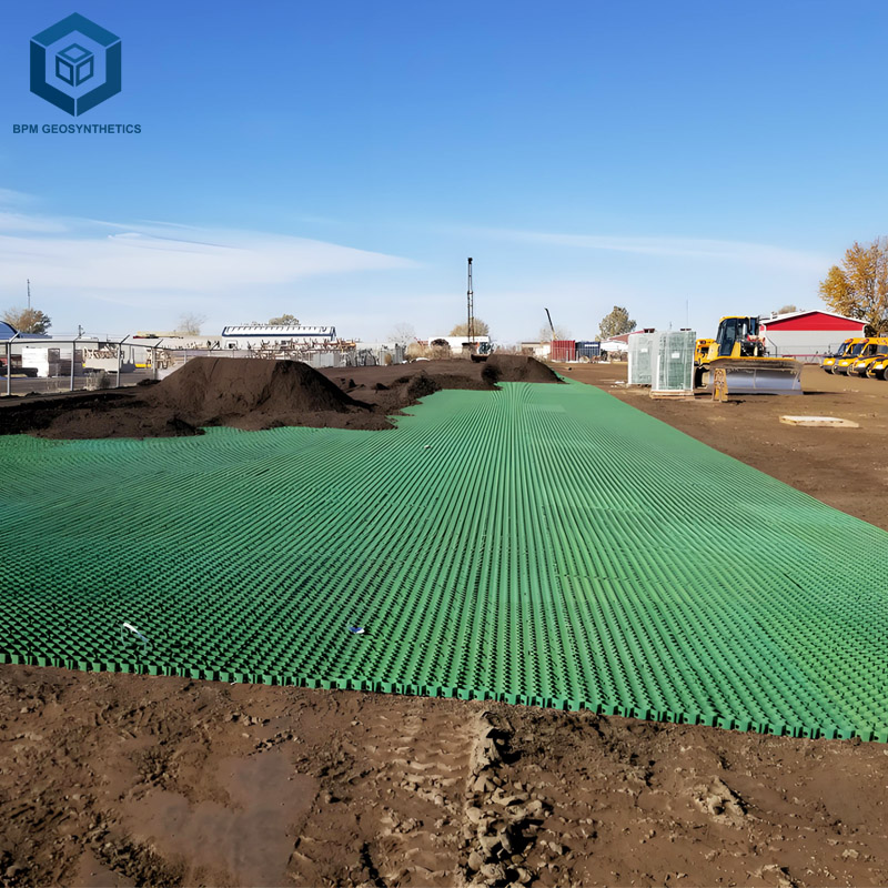 Sistema de pavimentación de césped para soporte de carga de vehículos